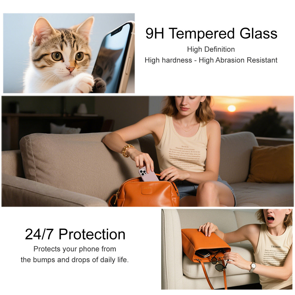 IMAK for Xiaomi Redmi Note 17 Pro 5G Pro+ Series HD Full Screen Tempered Glass Screen Protector Black Border (Fingerprint Unlock)