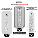 IMAK for Xiaomi Redmi Note 17 Pro 5G 3Pcs Tempered Glass Full Screen Protector Full Glue Film with Dust-free Installation Tool (Fingerprint Unlock)
