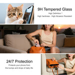 IMAK for Xiaomi Redmi Note 17 Pro 5G 3Pcs Tempered Glass Full Screen Protector Full Glue Film with Dust-free Installation Tool (Fingerprint Unlock)