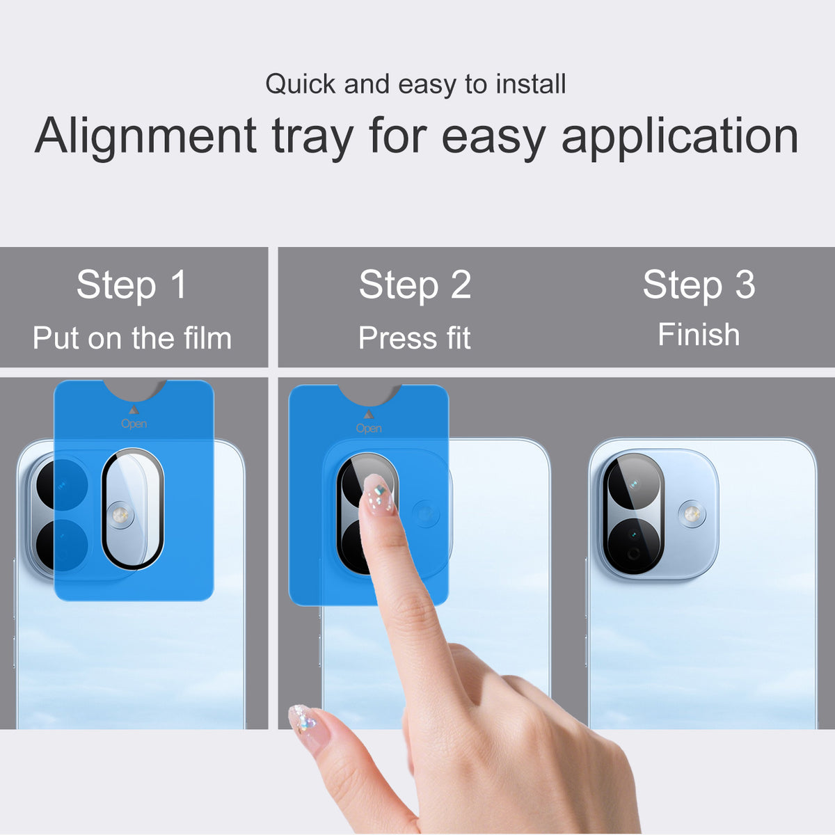 IMAK for Xiaomi Redmi Note 17 Pro 5G Tempered Glass Camera Lens Protector with Self Positioning Frame (Complete Covering)