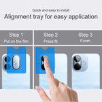 IMAK for Xiaomi Redmi Note 17 Pro 5G Tempered Glass Camera Lens Protector with Self Positioning Frame (Complete Covering)