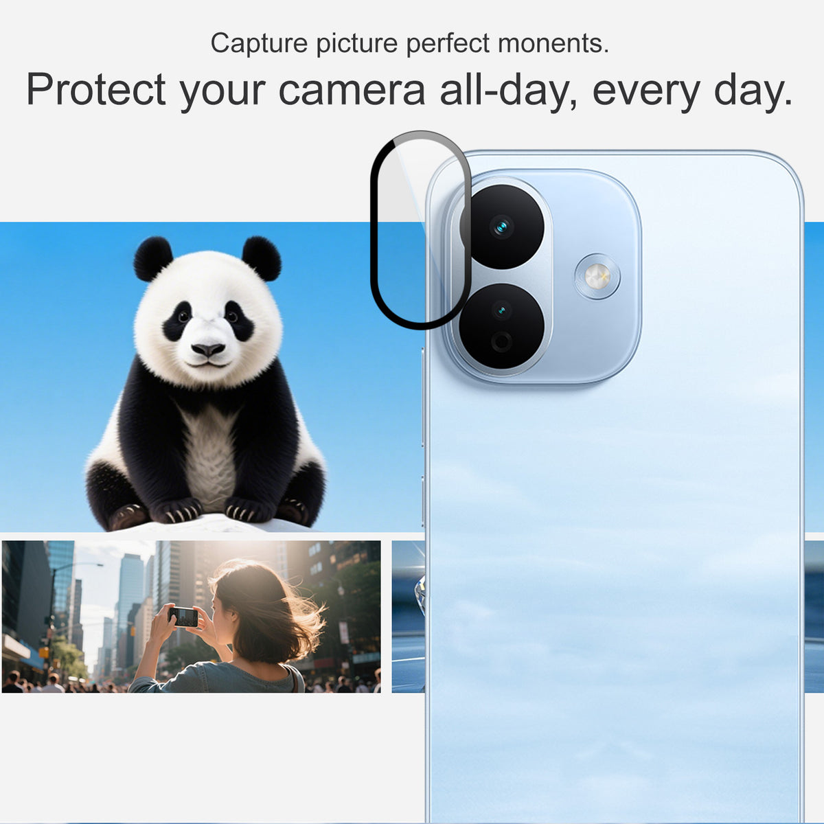 IMAK for Xiaomi Redmi Note 17 Pro 5G Tempered Glass Camera Lens Protector with Self Positioning Frame (Complete Covering)