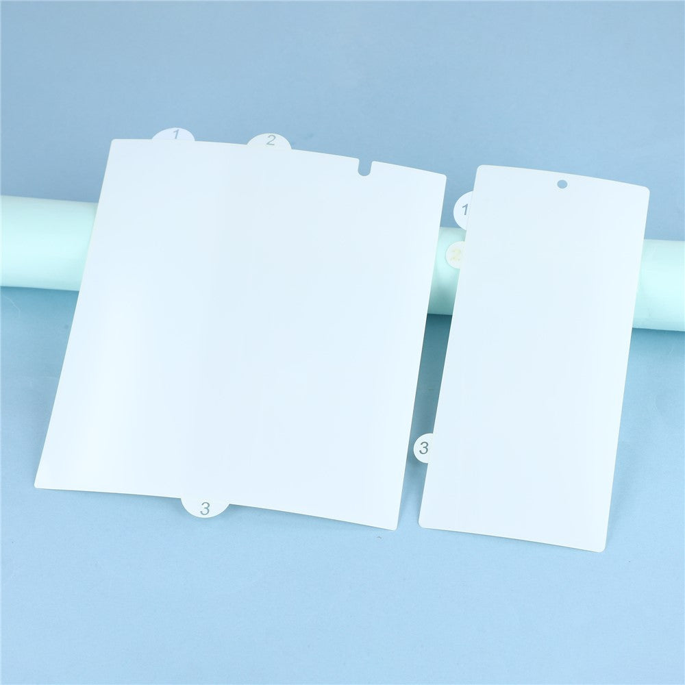 For Samsung Galaxy Z Fold8 Ultra Screen Protector Matte PET Anti-Fingerprint Inside + Outer Film