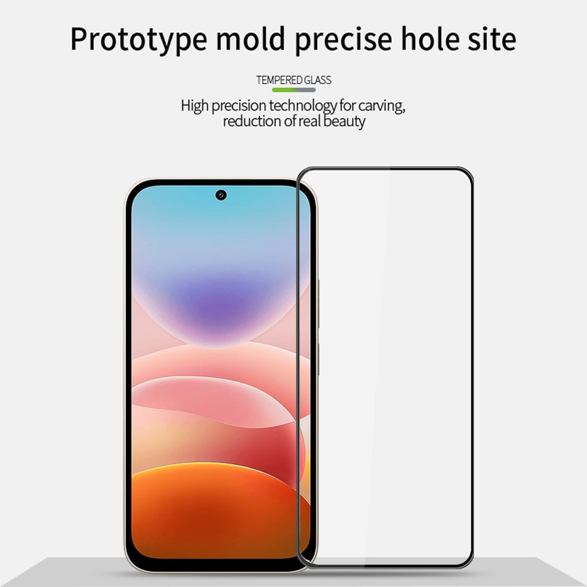 MOFI for Xiaomi Redmi 17 5G / Xiaomi Redmi 17 4G Screen Protector  9H 3D Curved Full Glue Full Coverage Tempered Glass Film