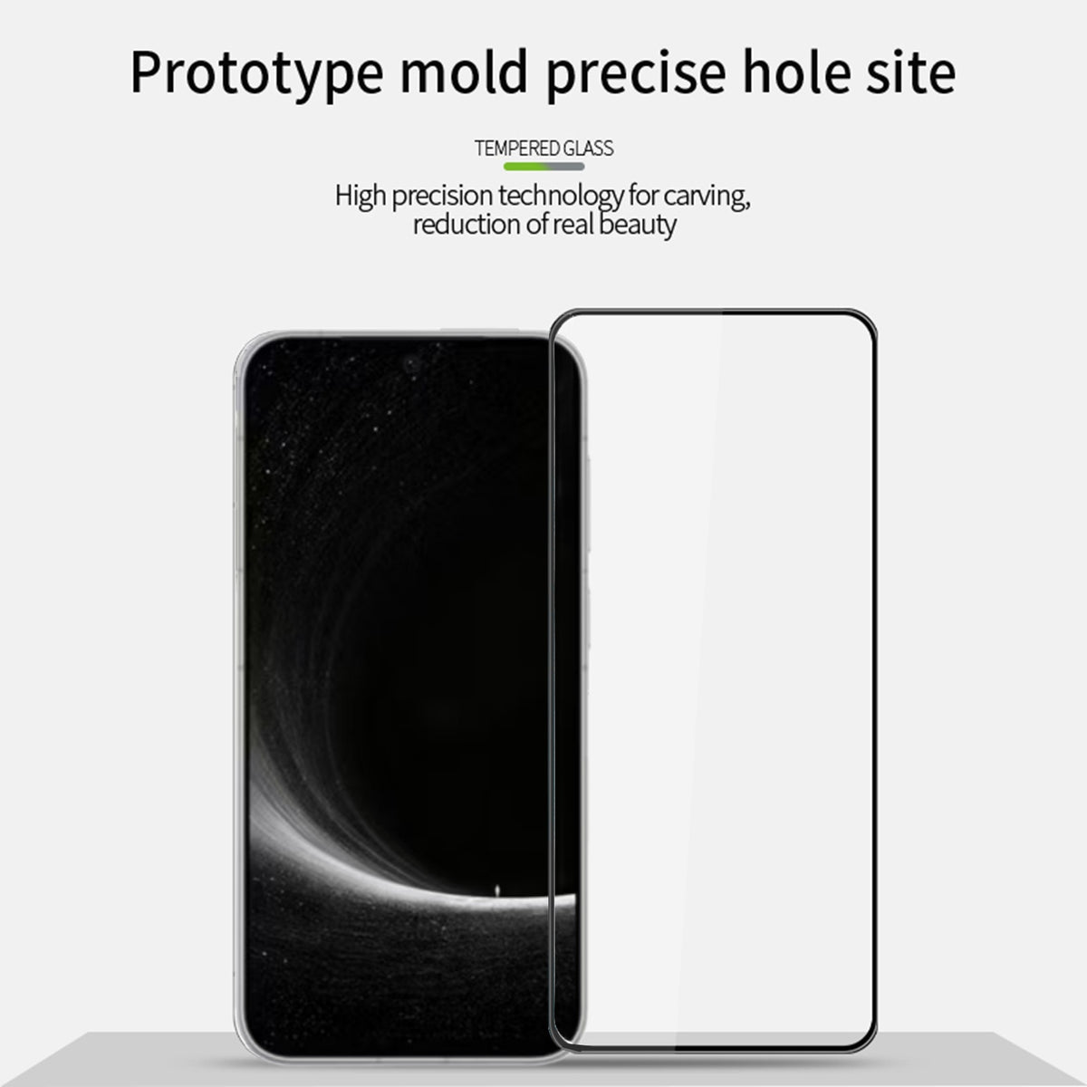 MOFI for Honor Robot Phone 5G Screen Protector  9H 3D Curved Full Glue Full Coverage Tempered Glass Film