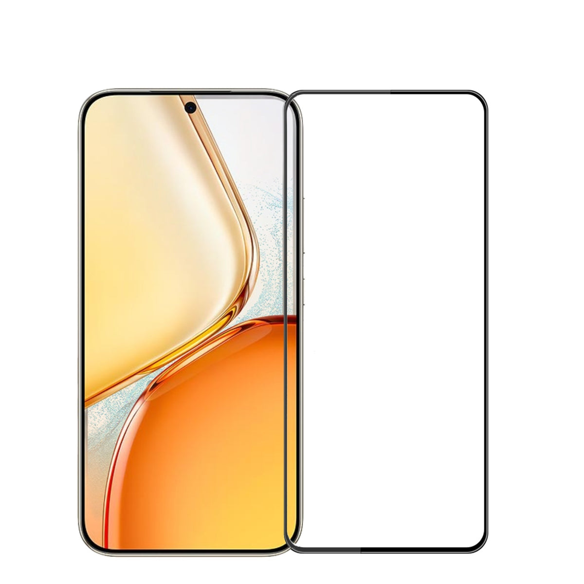 MOFI for Honor X80 Pro Max 5G Screen Protector  9H 3D Curved Full Glue Full Coverage Tempered Glass Film