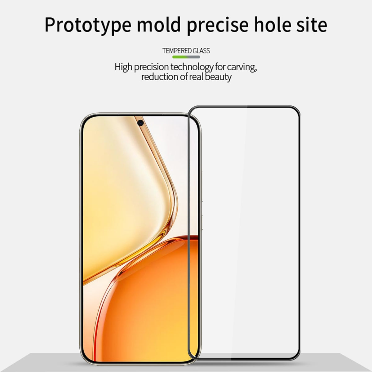 MOFI for Honor X80 Pro Max 5G Screen Protector  9H 3D Curved Full Glue Full Coverage Tempered Glass Film