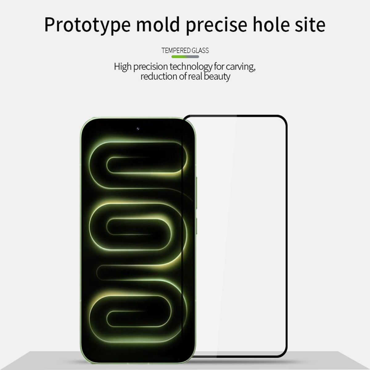 MOFI-skærmbeskyttelse til Xiaomi Redmi K100 Pro 5G (Kina) / Xiaomi Poco F9 Pro 5G, 9H fulddækkende aluminium-silikone-glasfilm
