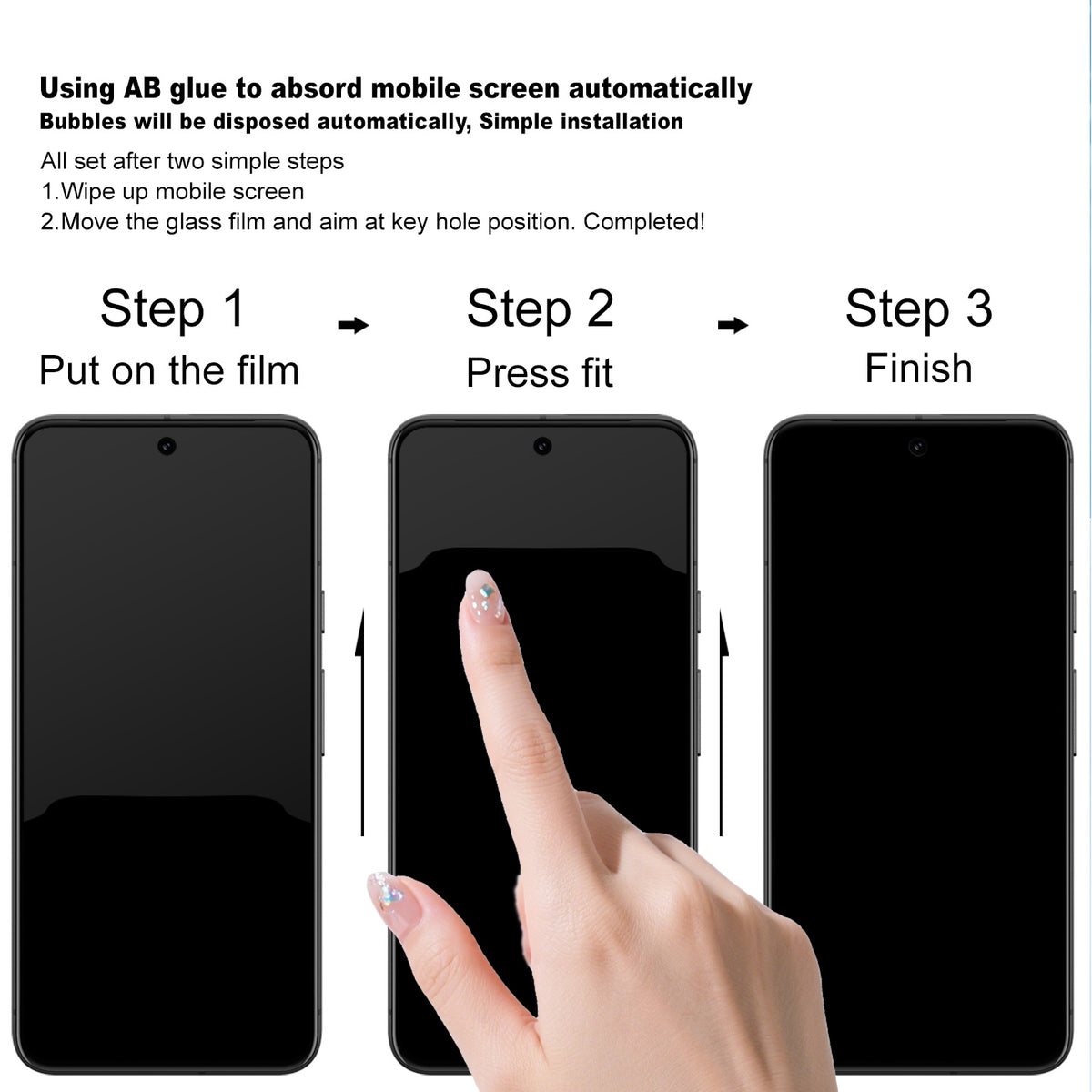 IMAK for Honor X7e Plus 5G / Honor X7e Plus 4G / Honor 600 Smart 5G H Series Tempered Glass Screen Protector Shatter-Proof Protection (Not Complete Coverage)