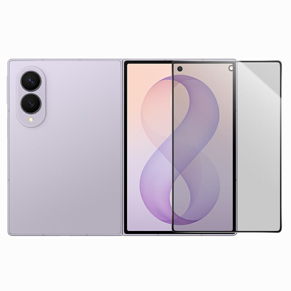 RURIHAI for Samsung Galaxy Z Fold8 Anti-Spy Full Screen Protector High Aluminum-Silicon Glass Film