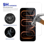 RURIHAI 10 stk. skærmbeskyttelse til Xiaomi Redmi K100 Pro 5G (Kina), 0,26 mm 2,5D fuld dækning, højaluminium-kiselglasfilm (ikke fuld dækning)