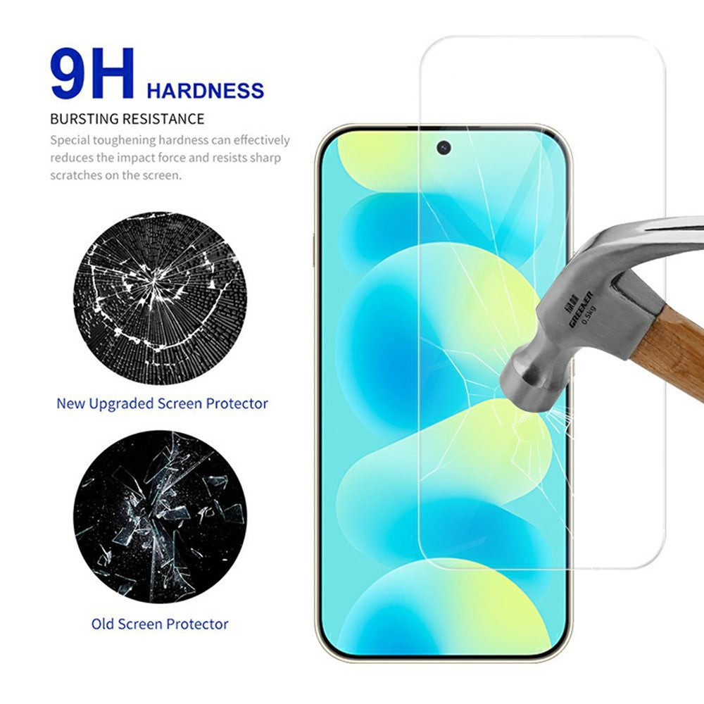 RURIHAI For Huawei nova 16 SE 5G Screen Protector 0.26mm 2.5D Full Glue High Aluminium Silicon Glass Film (NOT Complete Covering)