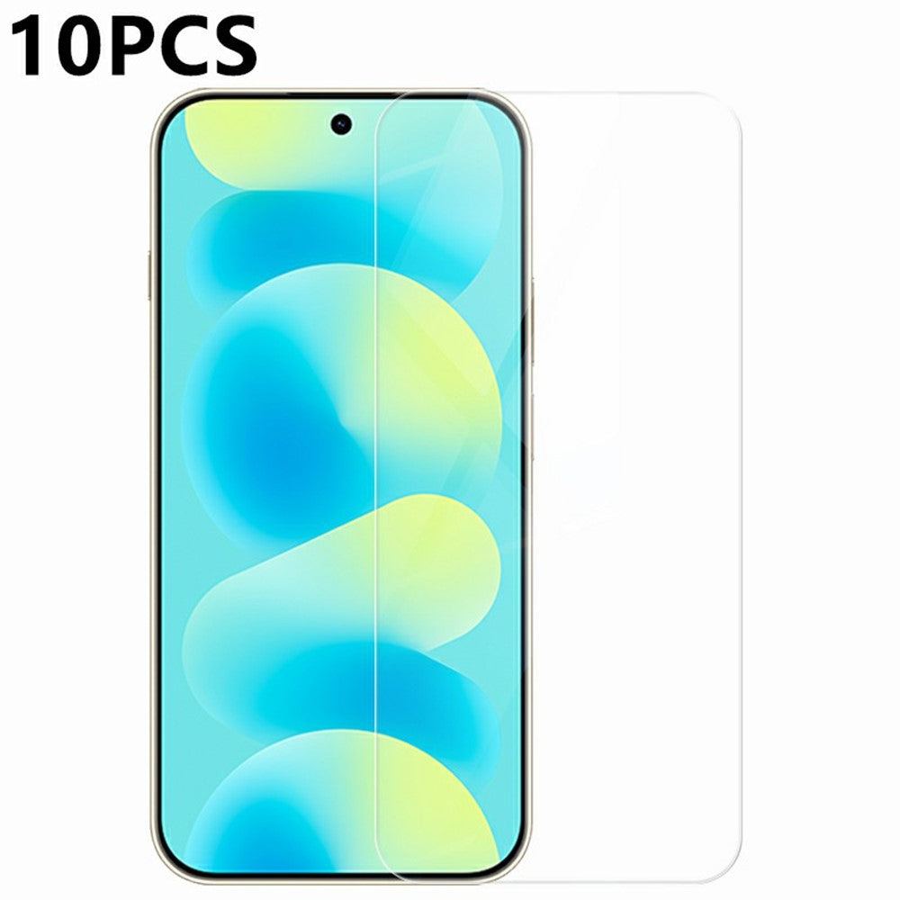 RURIHAI 10 st. för Huawei Nova 16 SE 5G skärmskydd 0,26 mm 2,5D heltäckande högaluminiumkiselglasfilm (inte heltäckande)