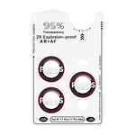 RURIHAI För iPhone 18 Pro / 18 Pro Max Kameralinsskydd AR Antireflex Metallkant Heltäckande Hög Aluminium-Kisel Glas Linsfilm