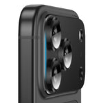 RURIHAI for iPhone 18 Pro Camera Lens Protector High Aluminium-silicon Glass Titanium Alloy Frame Matte Full Lens Cover