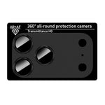 RURIHAI for iPhone 18 Pro Camera Lens Protector High Aluminium-silicon Glass Titanium Alloy Frame Matte Full Lens Cover