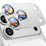 RURIHAI for iPhone 18 Pro Camera Lens Protector High Aluminium-silicon Glass Titanium Alloy Frame Matte Full Lens Cover