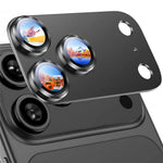 RURIHAI til iPhone 18 Pro Max Kameralinsebeskytter Højt aluminium-siliciumglas Titaniumlegeringsramme Mat Fuld Linsebeskyttelse