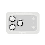 RURIHAI til iPhone 18 Pro Kameraglasbeskytter Høj Aluminium-siliciumglas Anti-Genskin Mat Beskyttelsesglas Fuld Linsebeskyttelse