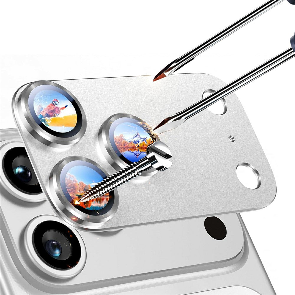 RURIHAI for iPhone 18 Pro Max Camera Lens Protector High Aluminum-Silicon Glass Anti-Glare Matte Armor Full Lens Cover