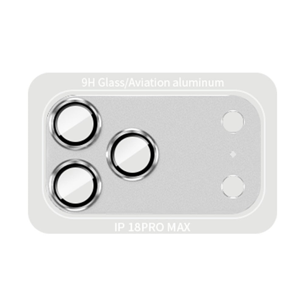 RURIHAI for iPhone 18 Pro Max Camera Lens Protector High Aluminum-Silicon Glass Anti-Glare Matte Armor Full Lens Cover