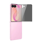 HAT PRINCE for Samsung Galaxy Z Flip8 Privacy Screen Protector ENKAY Hat-Prince Full Glue Full Coverage 28-degree Anti-Spy Tempered Glass