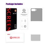 HAT PRINCE for Samsung Galaxy Z Flip8 Privacy Screen Protector ENKAY Hat-Prince Full Glue Full Coverage 28-degree Anti-Spy Tempered Glass