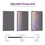 HAT PRINCE for Samsung Galaxy Z Fold8 2Pcs Privacy Screen Protector ENKAY Hat-Prince Full Glue Full Coverage 28-degree Anti-Spy Tempered Glass