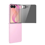 HAT PRINCE for Samsung Galaxy Z Flip8 2Pcs Privacy Screen Protector ENKAY Hat-Prince Full Glue Full Coverage 28-degree Anti-Spy Tempered Glass