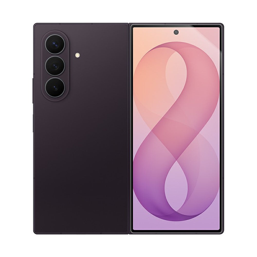 RURIHAI Til Samsung Galaxy Z Fold8 Ultra AGC Glas Fuld Skærmbeskytter 0,18 mm 2,5D Galvaniseret Film, Kompatibel med Cover