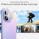 IMAK for Xiaomi Redmi Note 17 4G (Global) / Note 17 5G (Global) / Note 17 (India / China) 5G Tempered Glass Full Cover Camera Lens Protector + Acrylic Lens Cap