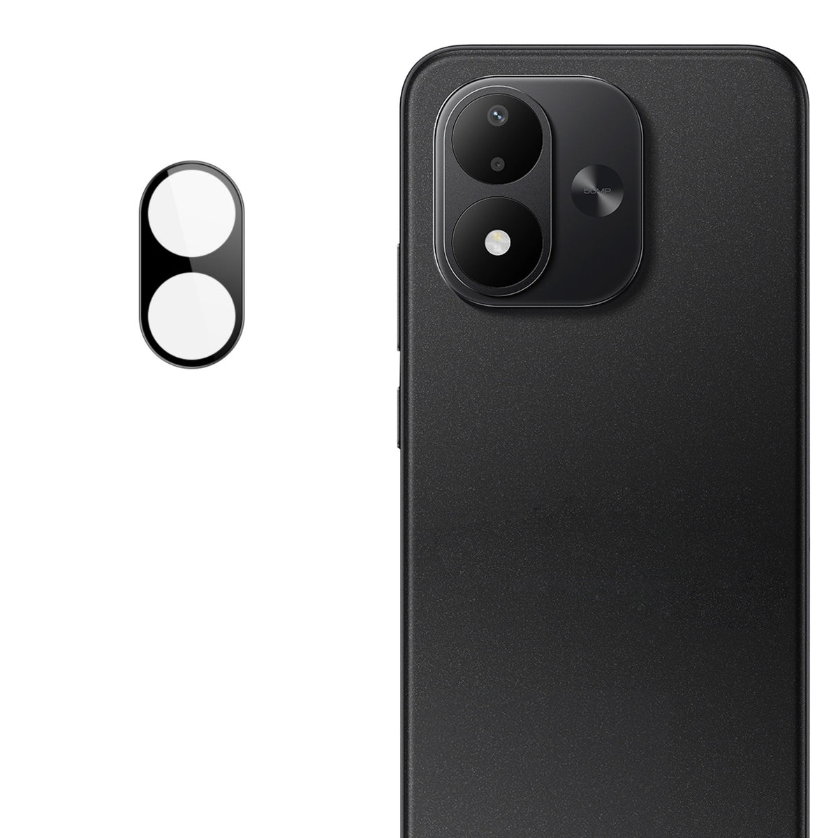 IMAK för Xiaomi Redmi Note 17 4G (Global) / Note 17 5G (Global) / Note 17 (Indien/Kina) 5G Kameralinsskydd Härdat Glas HD Klar Heltäckande Linsfilm