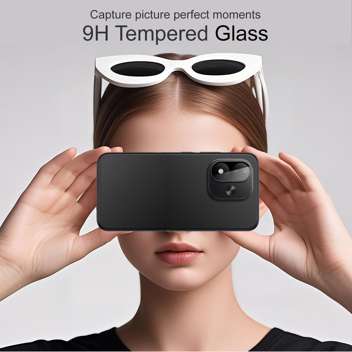 IMAK för Xiaomi Redmi Note 17 4G (Global) / Note 17 5G (Global) / Note 17 (Indien/Kina) 5G Kameralinsskydd Härdat Glas HD Klar Heltäckande Linsfilm