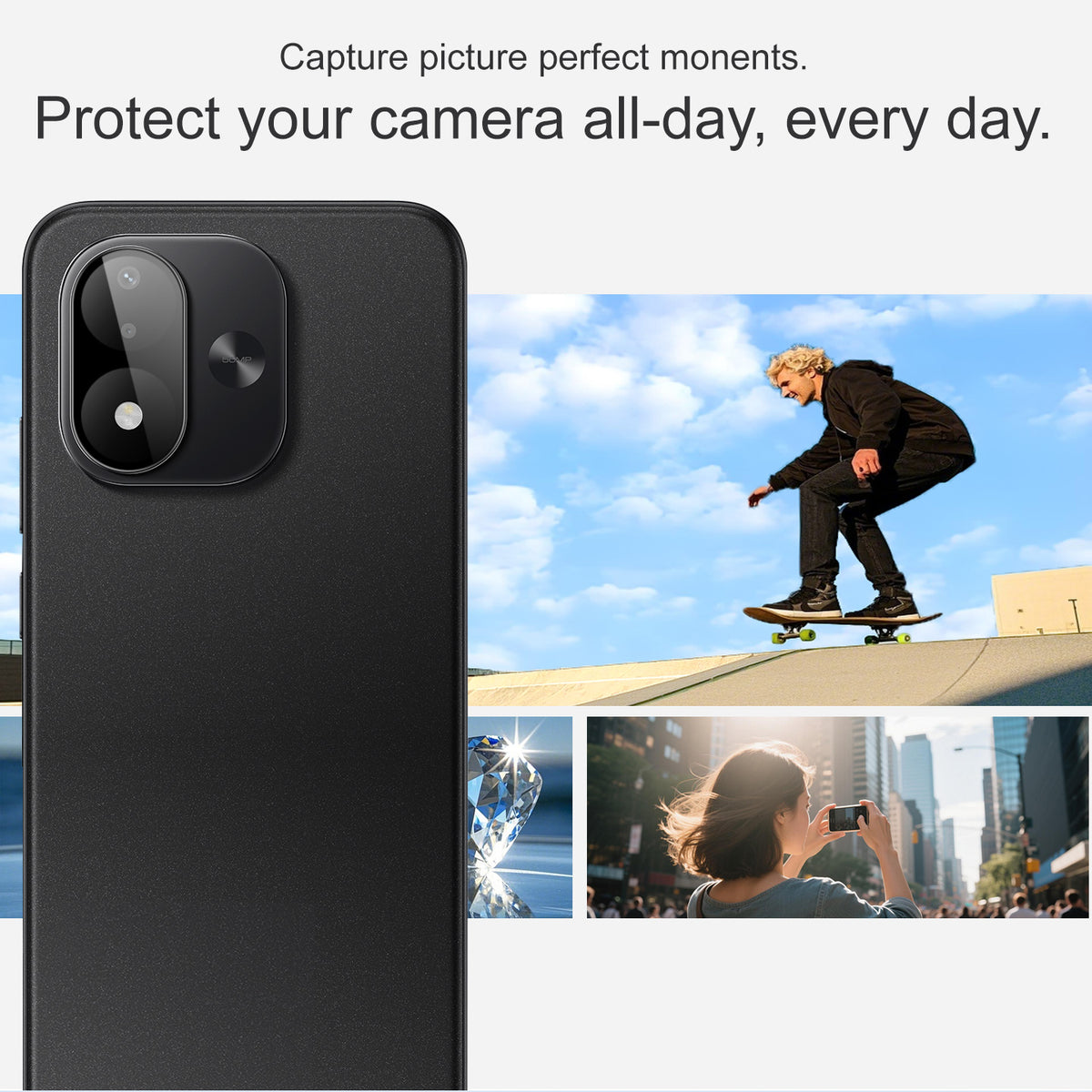 IMAK för Xiaomi Redmi Note 17 4G (Global) / Note 17 5G (Global) / Note 17 (Indien/Kina) 5G Kameralinsskydd Härdat Glas HD Klar Heltäckande Linsfilm