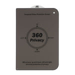 For iPhone Fold Privacy Screen Protector 360 Degree Anti-Spy Matte Full Glue Tempered Glass Film