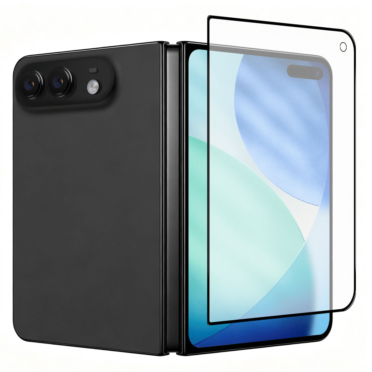 NORTHJO for iPhone Fold A++ Screen Protector Anti-Fingerprint Matte Full Coverage Tempered Glass Film