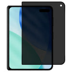 NORTHJO for iPhone Fold 2Pcs A++ Privacy Screen Protector High Aluminium-Silicon Glass 0.3mm Full Covering Anti Spy Film