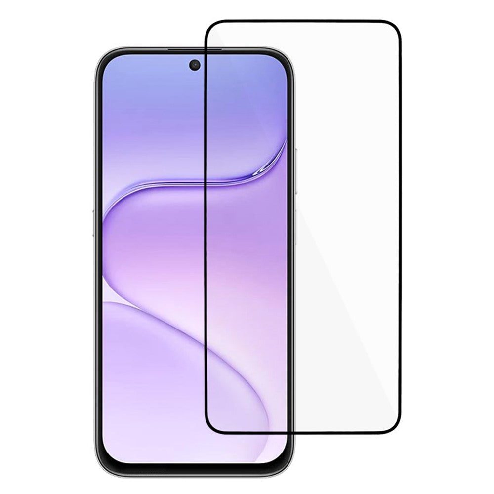 For Honor 600 Smart 5G / X7e Plus 5G / X7e Plus 4G Fuld Skærmbeskytter Silketryk Fuld Lim HD Klar Skærmfilm