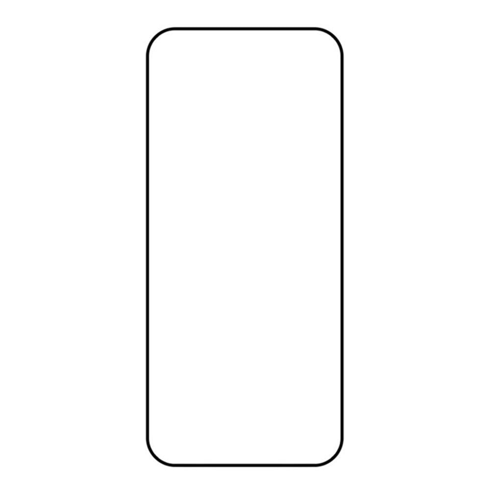 Xiaomi Redmi K100 Pro 5G (Kina) / Poco F9 Pro 5G Helskärmsskydd Full Glue Arc Edge HD Hög Aluminium-kisel Glasfilm med Svart Silk Print Edge (Fingeravtryckslåsning)
