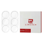 LEREACH 2 stk. til Samsung Galaxy S26 FE kamerabeskytter 0,3 mm ultratynd fuldt dækkende hærdet glas linsefilm