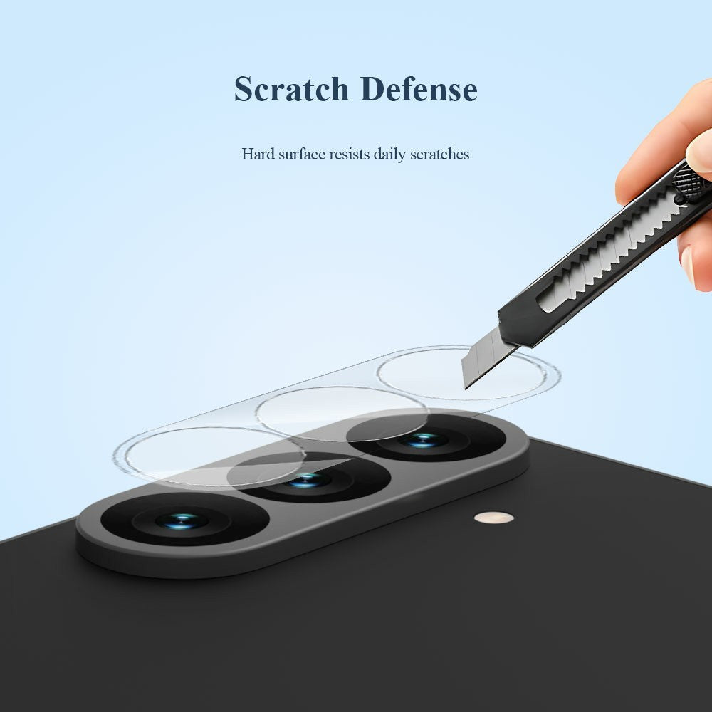 LEREACH 2 stk. til Samsung Galaxy S26 FE kamerabeskytter 0,3 mm ultratynd fuldt dækkende hærdet glas linsefilm