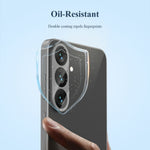 LEREACH 2 stk. til Samsung Galaxy S26 FE kamerabeskytter 0,3 mm ultratynd fuldt dækkende hærdet glas linsefilm