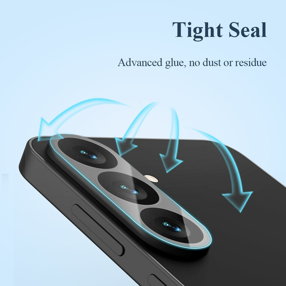 LEREACH 2 stk. til Samsung Galaxy S26 FE kamerabeskytter 0,3 mm ultratynd fuldt dækkende hærdet glas linsefilm