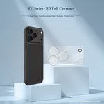 LEREACH For iPhone 18 Pro Max Camera Lens Protector 3D Full Coverage Tempered Glass Acrylic One-Piece Lens Film