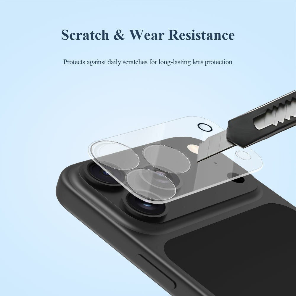 LEREACH 2Pcs For iPhone 18 Pro Camera Lens Protector 3D Full Coverage Tempered Glass Acrylic One-Piece Lens Film