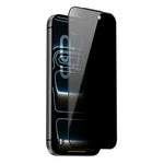 For iPhone 18 Pro ZGA Anti-spy Screen Protector 3D Full Coverage Anti-static High Aluminum-Silicon Glass Film