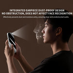 For iPhone 18 Pro ZGA Anti-spy Screen Protector 3D Full Coverage Anti-static High Aluminum-Silicon Glass Film