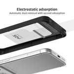 ZGA til iPhone 18 Pro Max Skærmbeskytter 3D Fuld Dækning 0,33 mm 9H Høj Aluminium-silicium Glasfilm med Installationsværktøj