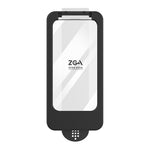 ZGA for iPhone 18 Pro Screen Protector 3D Full Coverage 0.33mm 9H High Aluminum-silicon Glass Film with Installation Tool