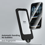 ZGA for iPhone 18 Pro Screen Protector 3D Full Coverage 0.33mm 9H High Aluminum-silicon Glass Film with Installation Tool